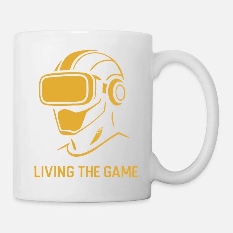 Golden VR: Das Spiel leben - Tasse - Weiß