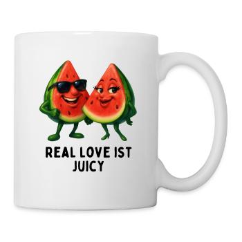 Juicy Love Melons Duo - Tasse - Weiß - Rechts