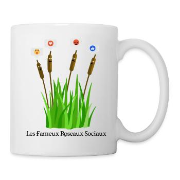 THE FAMOUS SOCIAL REEDS! - Mug - white - Right