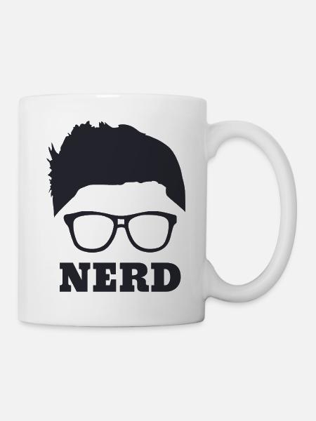 Nerd - Tasse - Weiß