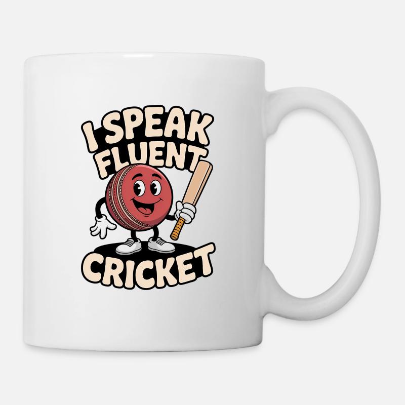 Drôle de cricket : Jeu de cricket vintage - Mug blanc - blanc