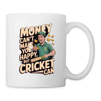 Drôle de cricket : Jeu de cricket vintage - Mug blanc - blanc - Droite