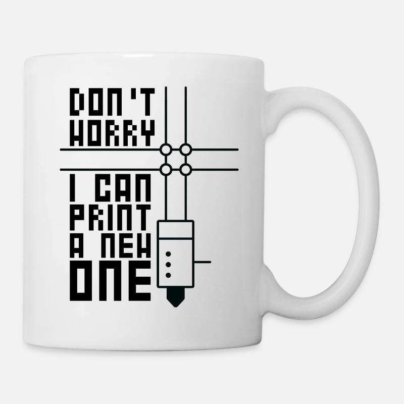 3D-Drucken 3D-Filament-3D-Drucker - Tasse - Weiß