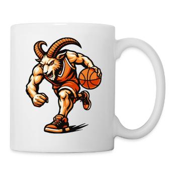 Horned Goat Hoopster - Tasse - Weiß - Rechts