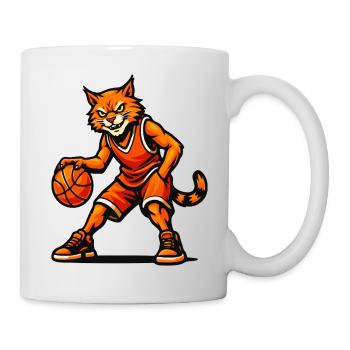Basketball Cat Blaze - Mug - white - Right