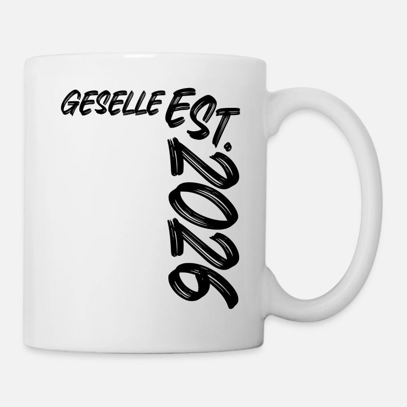 Geselle Est. 2026 - Tasse - Weiß