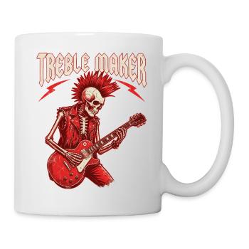 Treble Maker Guitariste Musicien Pun Rock - Mug blanc - blanc - Droite