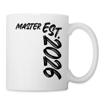 Master Est. 2026 - Tasse - Weiß - Rechts
