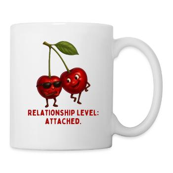 Cherry Couple: Relationship Level Fest - Mug - white - Right