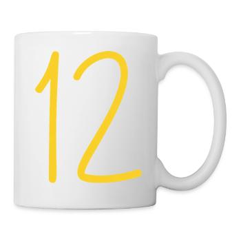 12 - Tasse - Weiß - Rechts
