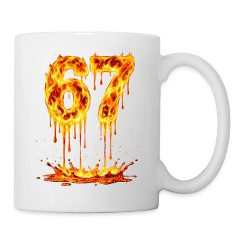 Six Seven Lava - Mug - white - Right