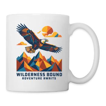 Wilderness Bound - Adventure awaits - Tasse - Weiß - Rechts