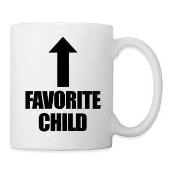 Favorite child - Mug - white - Right