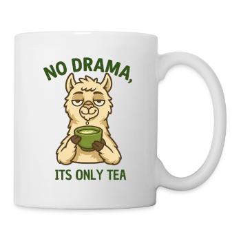 Pas de drame Alpaga Tea Time - Mug blanc - blanc - Droite