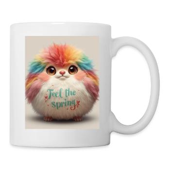 Feel the Spring Plush Critter - Mug - white - Right