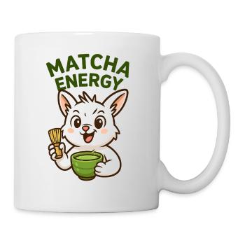 Matcha Energy Bunny Illustration - Mug - white - Right