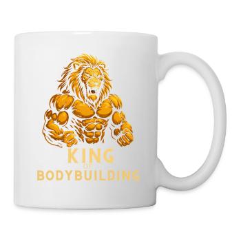King of Bodybuilding - Mug - white - Right