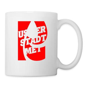 Us of the city met K - Mug - white - Right