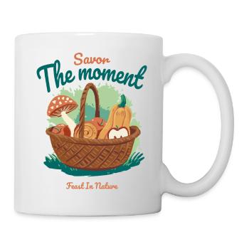 Autumn Basket - Mug - white - Right