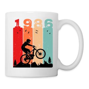 1986 vintage - Mug - white - Right