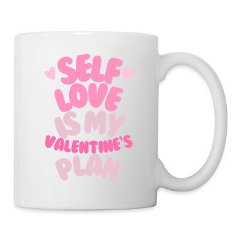 L’amour de soi pour la Saint-Valentin - Mug blanc - blanc - Droite