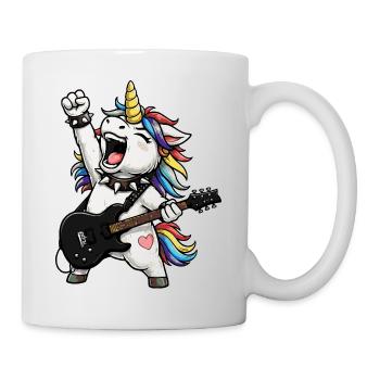 Rainbow Unicorn Rocker - Mug - white - Right