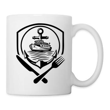 Restaurant Boatman Logo - Mug - white - Right