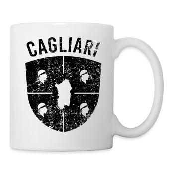 Cagliari souvenir t-shirt Sardinia gift design - Mug - white - Right