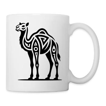 Nur ein Schwarzes Kamel #2 | N-imal_Wears - Tasse - Weiß - Rechts