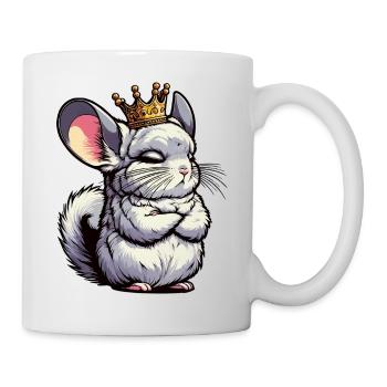 Chinchilla Chinchillas Chinchillabesitzer Nagetier - Tasse - Weiß - Rechts