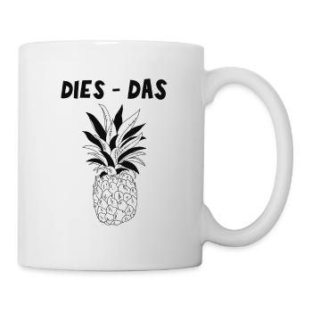 Style ananas Die L’ananas - Mug blanc - blanc - Droite