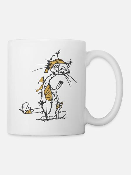 Resilient_Cat - Tasse - Weiß