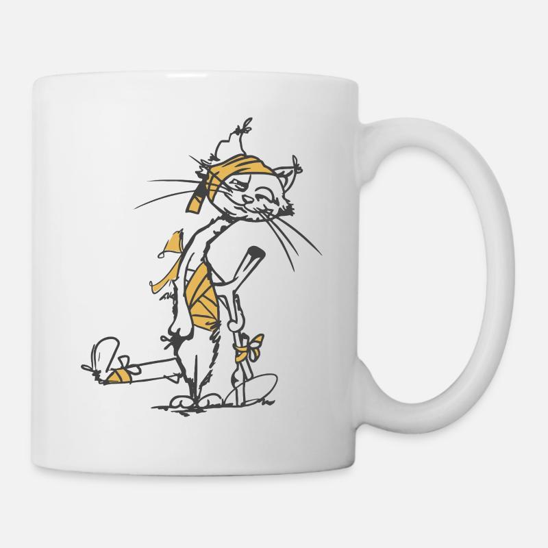 Resilient_Cat - Tasse - Weiß