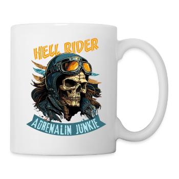 Hell Rider - Adrenaline Junkie - Mug - white - Right