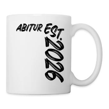 Abitur Est 2026 - Tasse - Weiß - Rechts