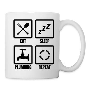 Installer Daily Routine - Mug - white - Right