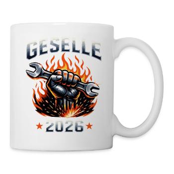 Journeyman 2026 Oil in the Blood Car Gift - Mug - white - Right