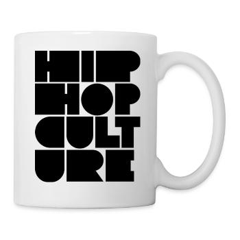 bold hip hop culture logo design - Mug - white - Right