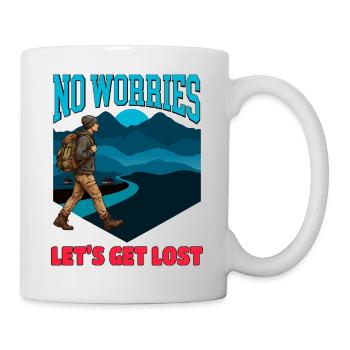 No Worries, Lets Get Lost - Mug - white - Right