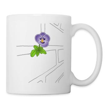 Le triomphe de la nature - Mug blanc - blanc - Droite