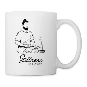 Stillness is Power - Mug - white - Right