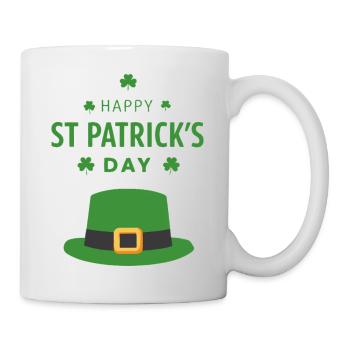 Green St. Patrick's Day Hat - Mug - white - Right