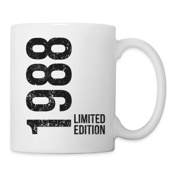 38. Geburtstag Mann Frau 38 Jahre 1988 Geburtstags - Tasse - Weiß - Rechts