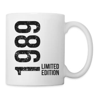 37th Birthday Man Woman 37 Years 1989 - Mug - white - Right