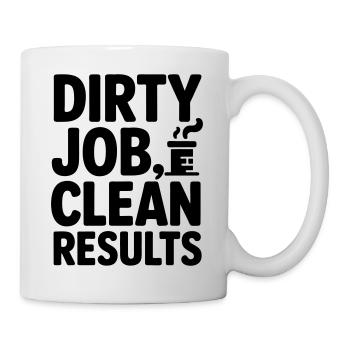 Chimney Sweep Funny Sayings Chimney Sweep - Mug - white - Right