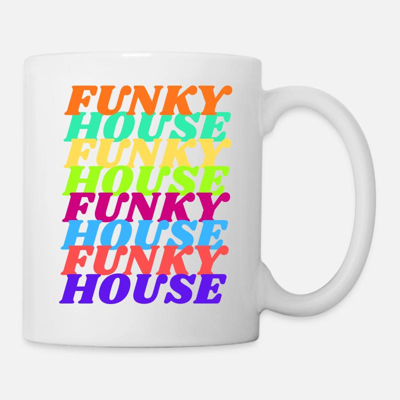Ambiances Funky House - Mug blanc - blanc