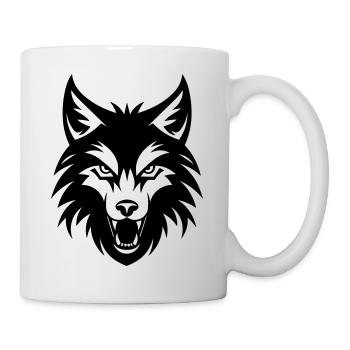 wolf - Mug - white - Right