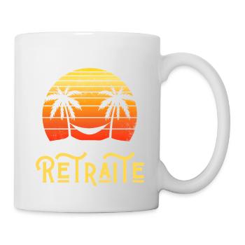 Retreat 2026 Man Humor Legend Retires - Mug - white - Right