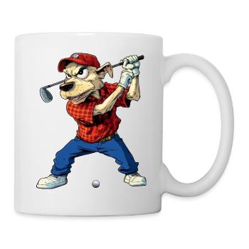 Golf pour chiens - Mug blanc - blanc - Droite