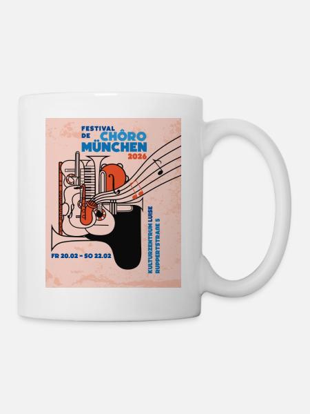 Festival de Chôro München 2026 - Tasse - Weiß
